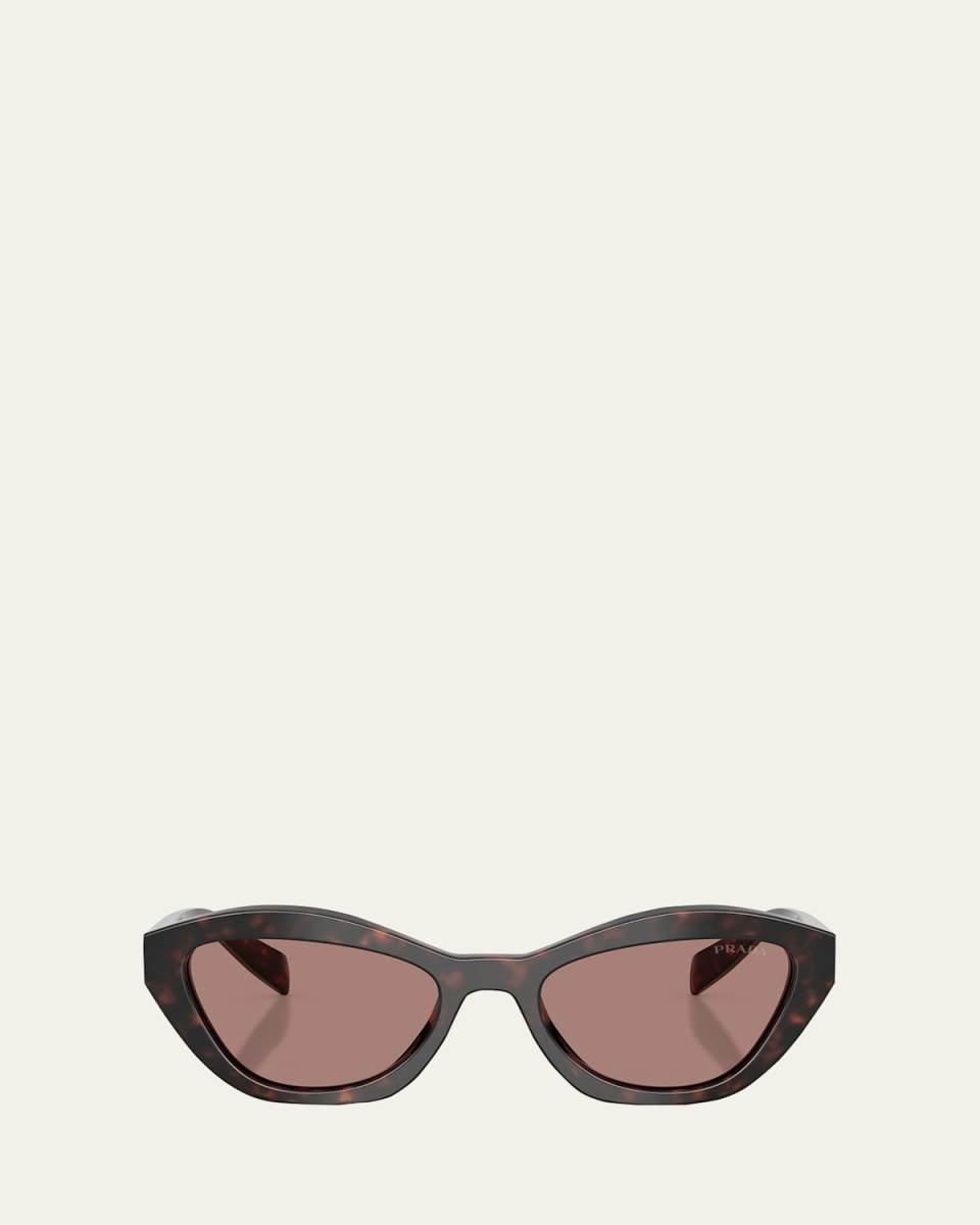 PR A02SF Acetate Cat-Eye Sunglasses